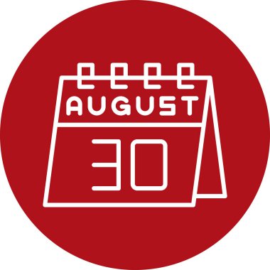 Ağustosta takvimde 3 rd takvim