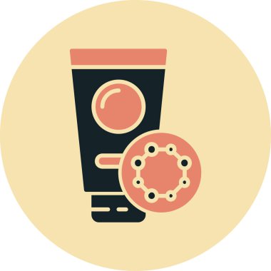 güzellik ve moda vektör simgesi