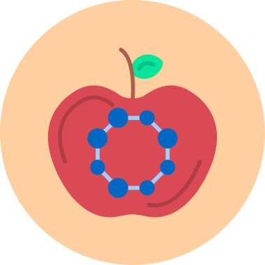Meyve. Web simgesi basit illüstrasyon