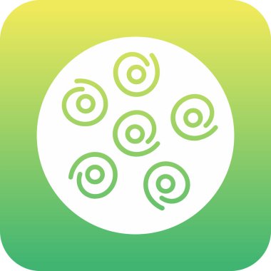 Gıda simgesinin vektör illüstrasyonu