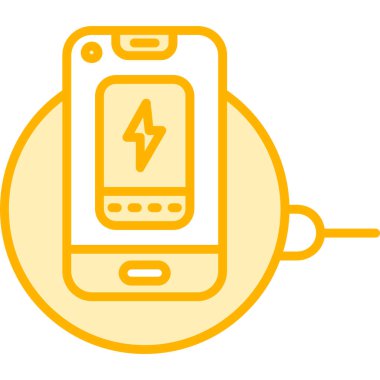 Telefon simgesi vektör illüstrasyonu