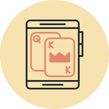 akıllı telefon simgesi vektör çizimi