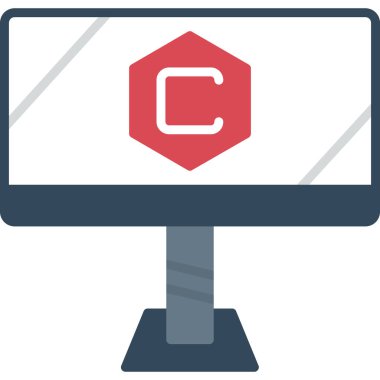 Üzerinde Fransa bayrağı olan bir laptop. vektör illüstrasyonu