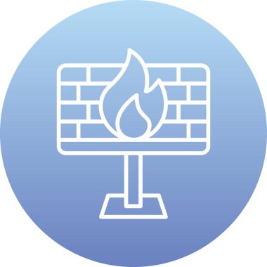 Simge vektör resimlemesini ateşle