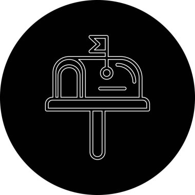 Bir b eksikliği simgesinin vektör çizimi