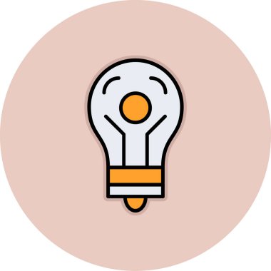 Vektör Ampul Simgesi illüstrasyonu