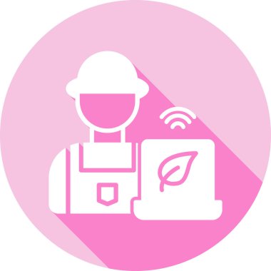 seo modern simgesinin vektör illüstrasyonu