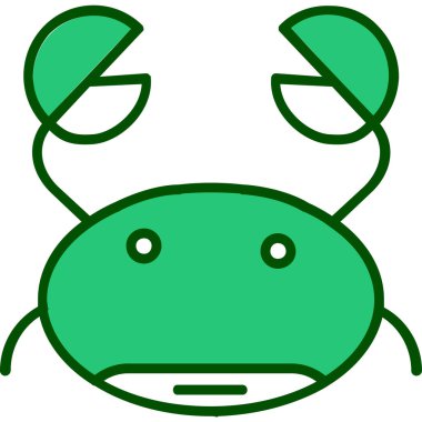 Hayvan. Web simgesi basit illüstrasyon