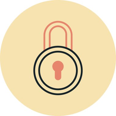 basit vektör resimlemesini kilitle