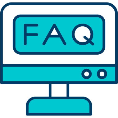 Soru vektör simgesi