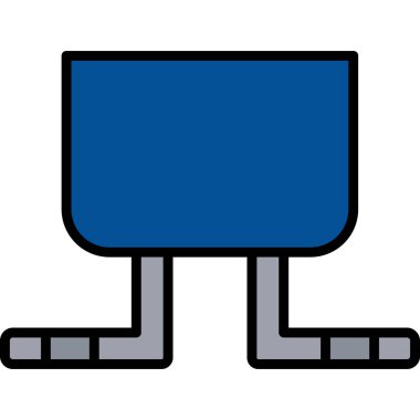 bilgisayar masaüstü izole simge vektör çizim tasarım