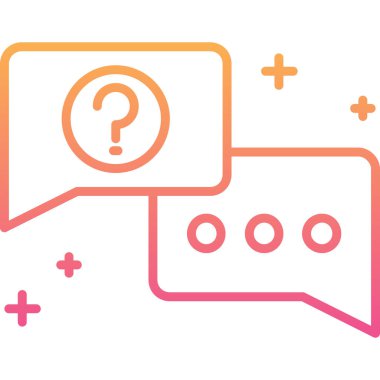 İleti ikonu vektör illüstrasyonu. konuşma balonu işareti