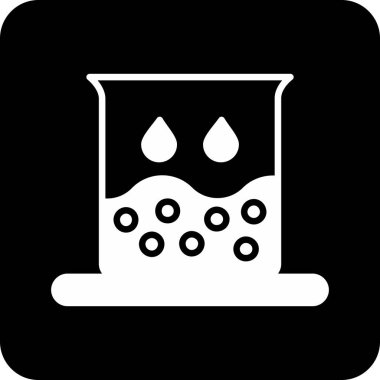 su tankı simgesi, vektör illüstrasyonu