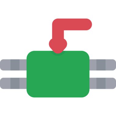 Teleferik vektör simgesi