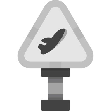 Trafik ışığı simgesi, karikatür tarzı