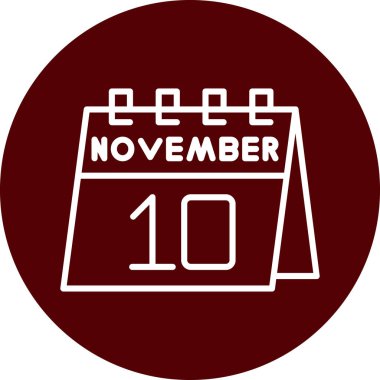 Tek bir günlük takvimdeki 10 Aralık tarihi