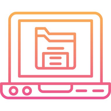 seo modern simgesinin vektör illüstrasyonu