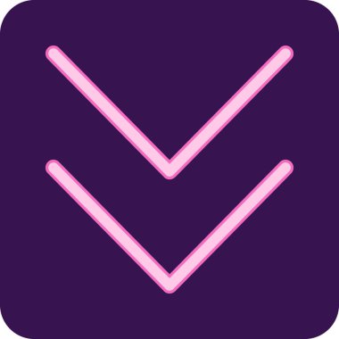 Kene düz vektör simgesi