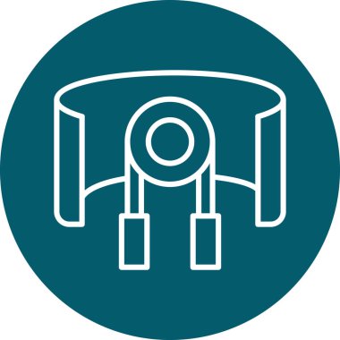 Modern b 'nin vektör illüstrasyonu eksik simgesi