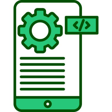 cep telefonu ikonu vektör illüstrasyonu