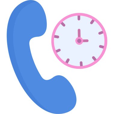 Çağrı. Web simgesi basit illüstrasyon