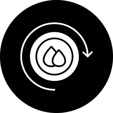 Modern bir simgenin vektör illüstrasyonu