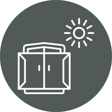 seo modern simgesinin vektör illüstrasyonu