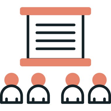 Vektör çizim toplantı iş