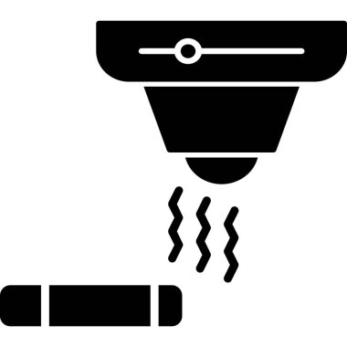 Sigara simgesi, vektör illüstrasyonu