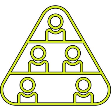 Takım simgesi vektör illüstrasyonu