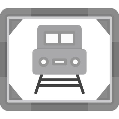 Modern b 'nin vektör illüstrasyonu eksik simgesi