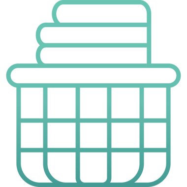 Sepet Simgesi vektör illüstrasyonu