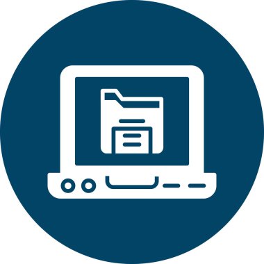 Modern simgenin vektör illüstrasyonu