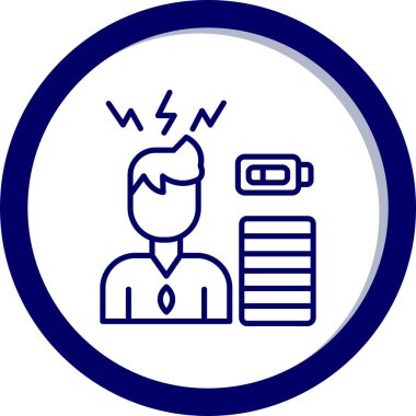 Maskeli bir adamın vektör çizimi