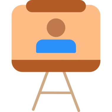 boyama simgesi, düz tasarım tarzı