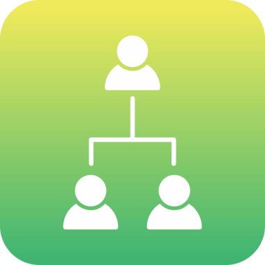 ağ paylaşım simgesi, vektör illüstrasyonu