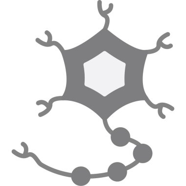 Molekül yapısı simgesi, anahat stili