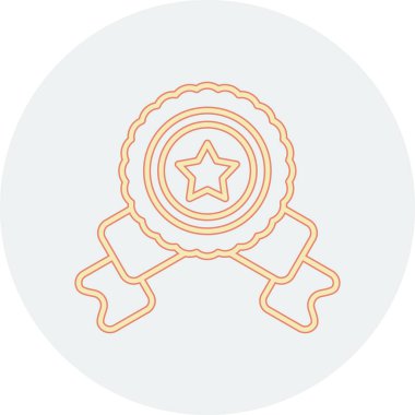 Modern simgenin vektör illüstrasyonu