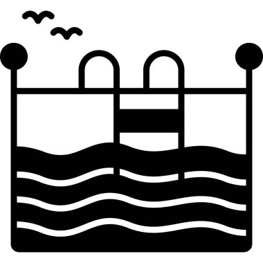 Sahil havuzu. Basit tasarım