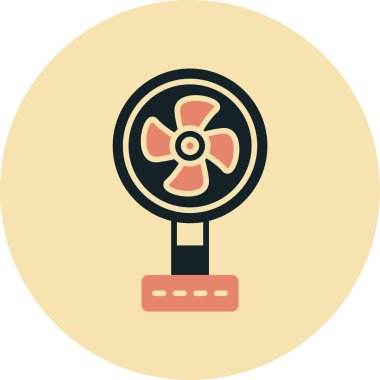 Klima. vektör simgesi