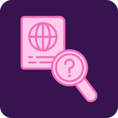 Ara. Web simgesi basit illüstrasyon