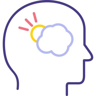 baş beyin insan simgesi