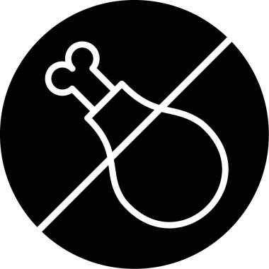 Gıda simgesinin vektör illüstrasyonu