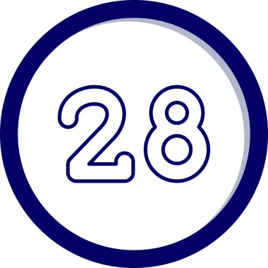 27 simge, vektör illüstrasyonu