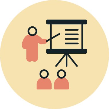 iş simgesi vektör illüstrasyonu