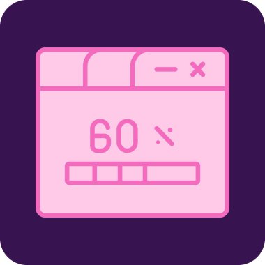 seo modern simgesinin vektör illüstrasyonu