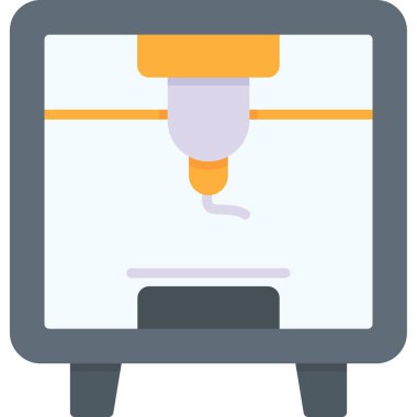 Dikiş makinesi simgesi vektör çizimi