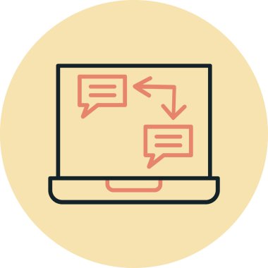 seo modern simgesinin vektör illüstrasyonu