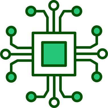 Devre işlemcisi. Web simgesi