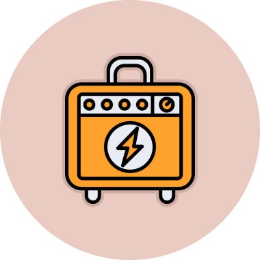 pil vektör illüstrasyonu